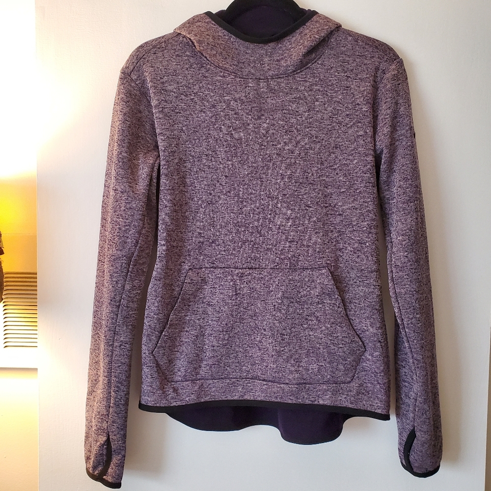 Nike Dryfit Heather Purple Scuba Hoodie